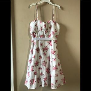 Floral strap dress